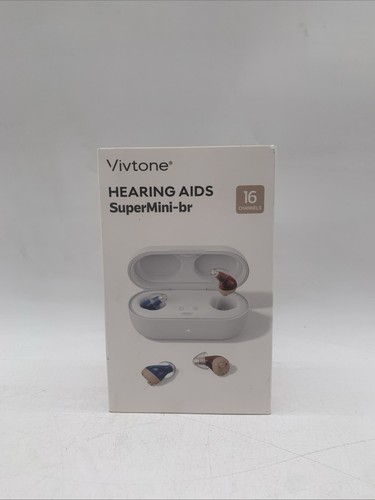 Vivtone Supermini-b Rechargeable Hearing Aids W/Charging Port
