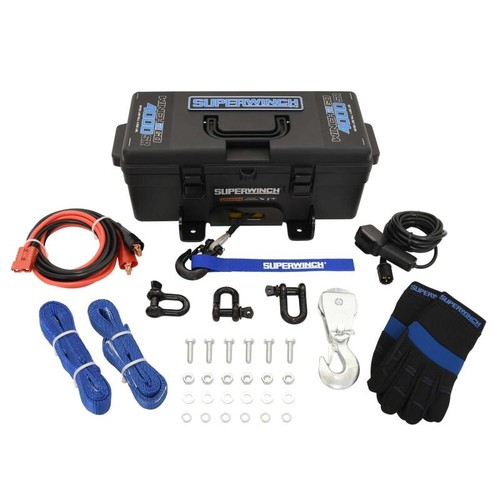 Superwinch 4000 LBS 12V DC 3/16in x 50ft Synthetic Rope Winch2Go 1140232 - Bild 6 von 19