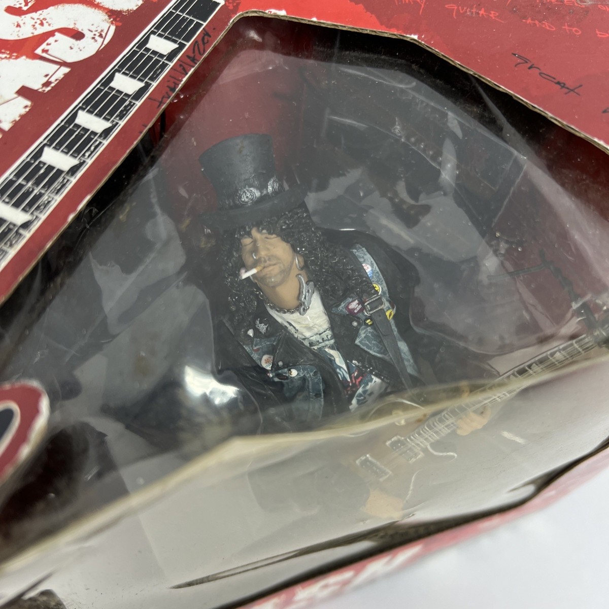 マクファーレントイズ　スラッシュ　デラックス　フィギュア McFarlane Toys Guns N Roses Slash Deluxe Box Set New Sealed