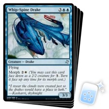 WHIP-SPINE DRAKE X4 Time Spiral Remastered Magic MTG MINT CARD