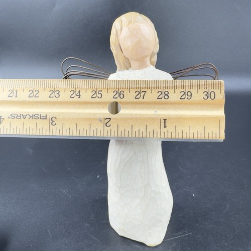2001 Willow Tree Angel Of Remembrance Figurine Resin Demdaco Susan Lordi Figure - 第 4/10 張圖片