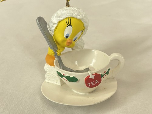 Vintage Tweety Teacup Ornament Cartoon Network 1997 in Box *See Photos* - Picture 2 of 10