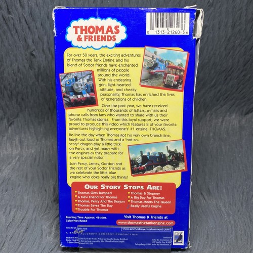 Thomas & Friends Best of Thomas VHS 2001 Collector's Edition Animated Cartoon - Picture 4 of 8