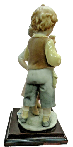 Capodimonte Bruno Merli Vintage Italian signed porcelain 1984 children figurine - Picture 8 of 12