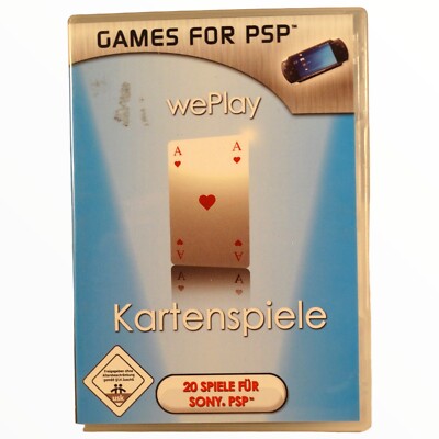 Games for PSP wePlay 20 Kartenspiele Playstation Portable Gaming Games Game