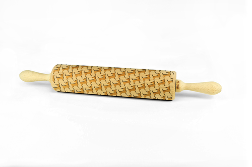 Engraved DOG BREEDS rolling pin wooden laser cut unique design cookies embossing - Picture 45 of 122