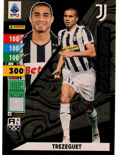 CALCIATORI ADRENALYN XL 2024-2025 CARD TREZEGUET (TOP PLAYER MEMORY) JUVENTUS - Imagen 1 de 2