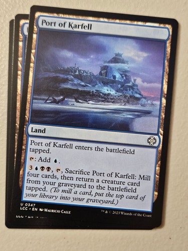 MTG | Port of Karfell (x4 Playset) | (NM) The Lost Caverns of Ixalan - Picture 1 of 1