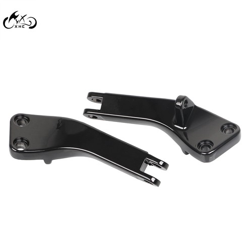 Rear Passenger Foot Pegs Mount Support Bracket For Harley Dyna Street Bob 07-17 - Picture 17 of 18