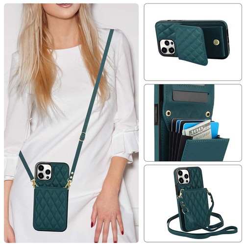For iPhone Case 15 14 Pro Max 13 12 11 XS Wallet PU Leather Phone Cover - Picture 20 of 67