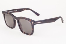 Tom Ford DAX 751 52N Dark Havana / Green Sunglasses TF751-F 52N Asian Fit 53mm
