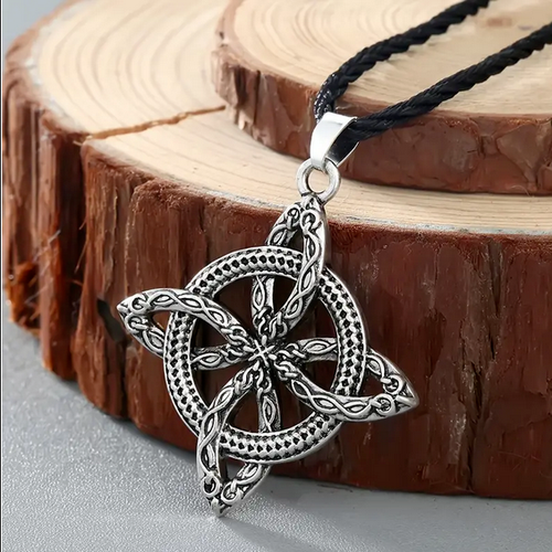 Necklace Viking Celtic Knot Irish Norse Pendant Jewelry - Picture 113 of 130
