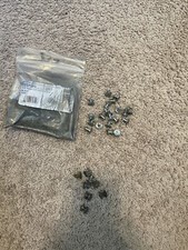 Sidi SRS Boot Fast Release Screws Kit Silver 20 NEW plus 8 used