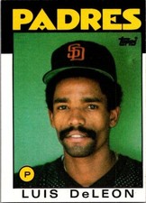 1986 Topps #286 Luis DeLeon
