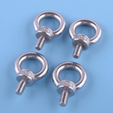 4x M8 Stainless Steel Eye Bolt Fit For Rhino Thule Yakima Pro Rola Roof Rack B2