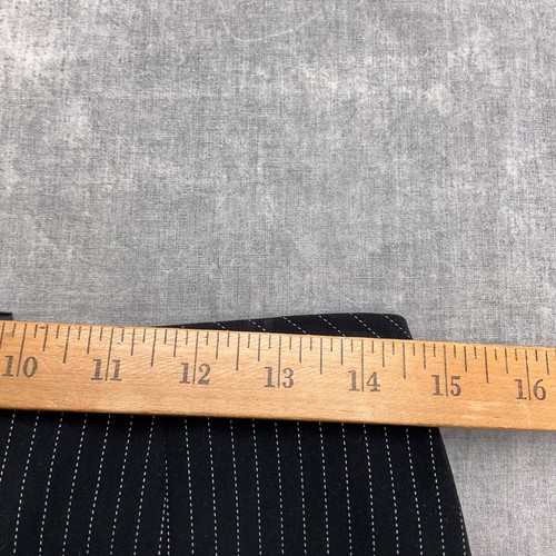 Traje de falda Tahari ASL para mujer 6 negro blanco a rayas pico clásico 2 piezas de colección - Imagen 12 de 15