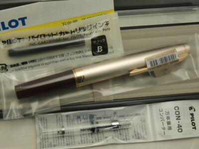 Deep Red PILOTElite 95s nib : Extra Fine
