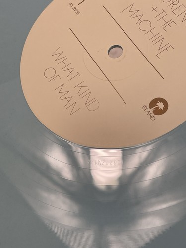 Florence And The Machine What Kind Of Man Blue Vinyl 2015 GUC Gold Cover - Picture 14 of 15