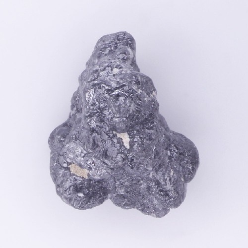 Raw 3.15 Carat Raw Blackish Color Natural Loose Earth Mined African Diamond - 第 1/5 張圖片