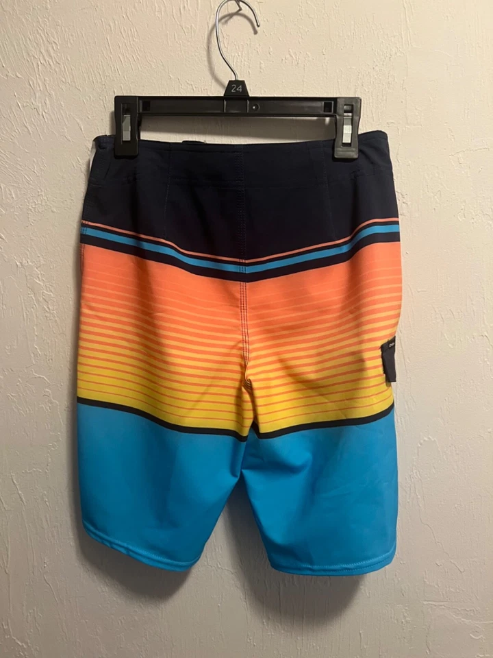 Bermuda de natação O'Neill Below the Knee 18" masculina verão nova em folha - Imagem 2 de 3