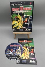 18 Wheeler American Pro Trucker + Reg Card PS2 AD - (See Pics)