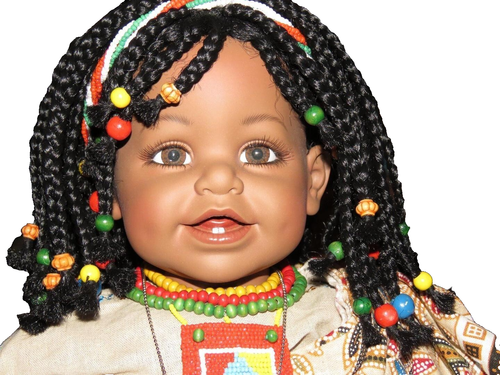 Adora Doll Juji Vinyl LE 500 Africa Children of the World International NIB 2009 - Picture 3 of 4