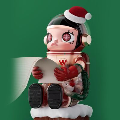 POP MART MEGA 400% SPACE MOLLY Christmas 2024 Figure Collectible