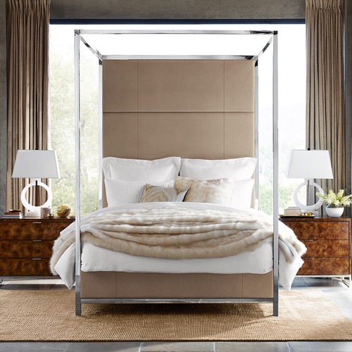 Williams Sonoma SIGNATURE LINEN King Duvet Cover + 2 Euro Shams, White - $529 - Picture 10 of 11