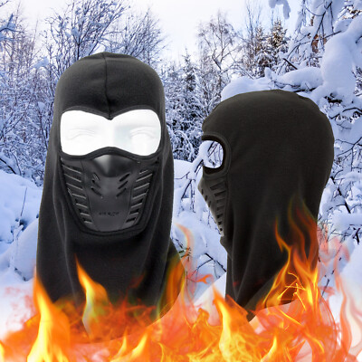 Warm Balaclava Hood Ski Bike Windproof Full Face Mask Hats Neck Warmer Men Women