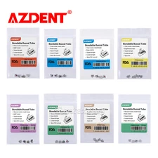 Dental Orthodontic Buccal Tubes 1st/2nd Molar Bondable Roth/MBT.018 .022 AZDENT 