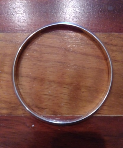 Vintage TIFFANY & Co. .925 Sterling Silver KNIFE Edge Bangle Bracelet Size: 2.5" - Picture 1 of 5