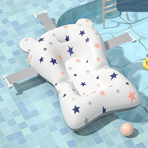 Baby Bath Seat Infant Bathing Seat Support Mat Baby Bath Support Cushion Comf... - Picture 2 of 8