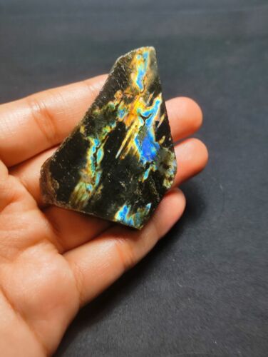 Stunning Natural Spectrolite Polished Slices - One-Sided and Double-Sided - Picture 15 of 21