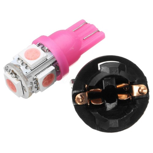 Purple For 194 LED Bulbs For Instrument Gauge Cluster for DASH Light + - Foto 5 di 8