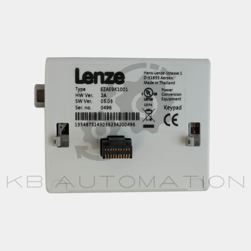 Lenze EZAEBK1001 X400 keypad, Material number: 13548751 - Picture 2 of 2