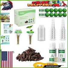 Grow Anything Seed Pod Kit - 128 pcs Hydroponics Supplies for Year-Round Harvest 0.26 per gallon