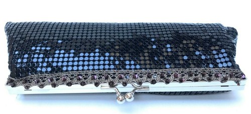 Evening Clutch Metal Mesh Purse for Party Prom Wedding Banquet (USA Stock) NEW - Picture 15 of 78