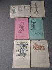 6- Antique Woodworking Foot Powered Machinery Information Literature