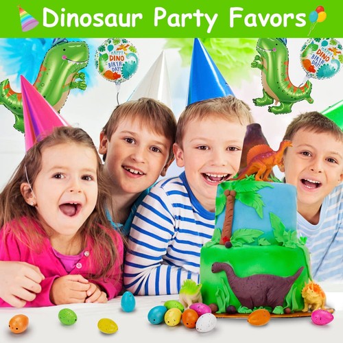 60PCS Small Hatching Dinosaur Eggs for Dinosaur Party Favors Birthday Goodie ... - Picture 4 of 9