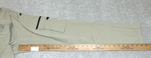 Art Classic Joggers pants Boy's size 16 Polyester Beige Pockets Taperd Legs - Picture 6 of 7