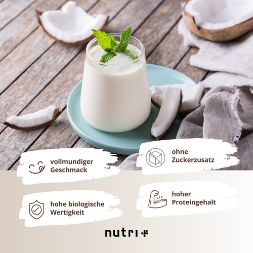 Proteína en polvo 1 kg - Batido de proteínas vainilla, chocolate proteína en polvo aislado vegano - Imagen 32 de 107