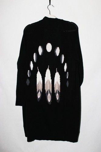 NWT Show Me Your Mumu Big Bang Sweater Cardigan Feather Eclipse size S Boho - Picture 4 of 10