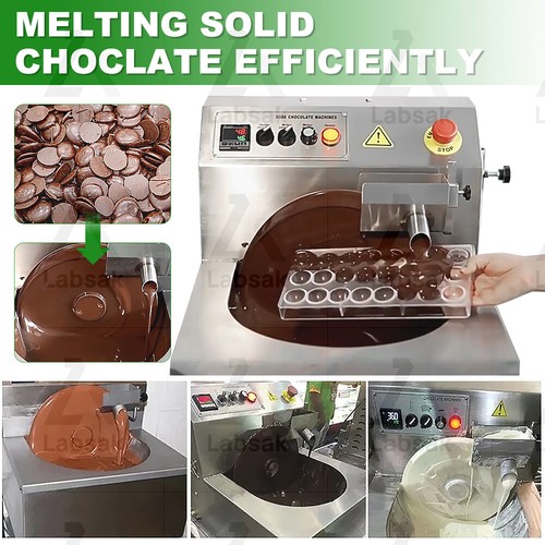 Sciogli Cioccolato Elettrico Automatico Ruota Miscelatore Dispenser Temperatura - Foto 2 di 19
