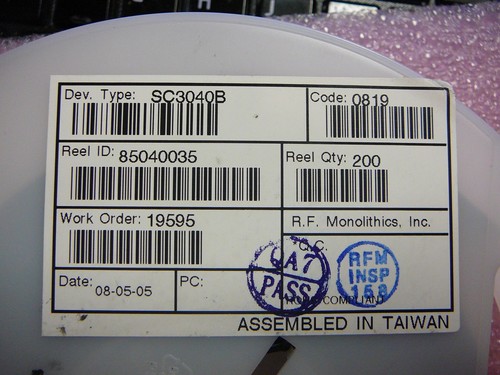 SC3040B XTAL Differentialsinuswellenuhr Oszillator 400 MHz 8-Pin SMC **NEU** - Bild 3 von 3