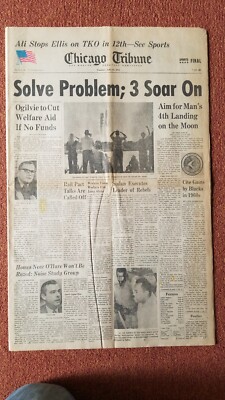 SOLVE PROBLEM; 3 SOAR ON(Apollo 15), newspaper, July 27, 1971