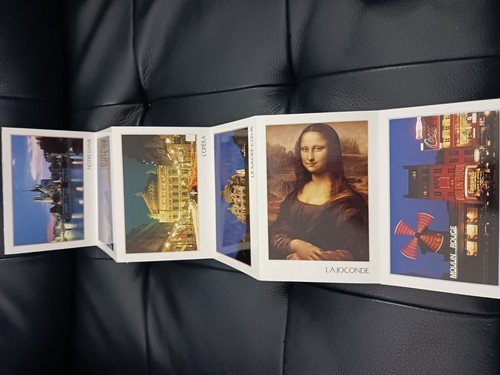Paris Souvenir Set of 12 Postcards, New - Imagen 4 de 13