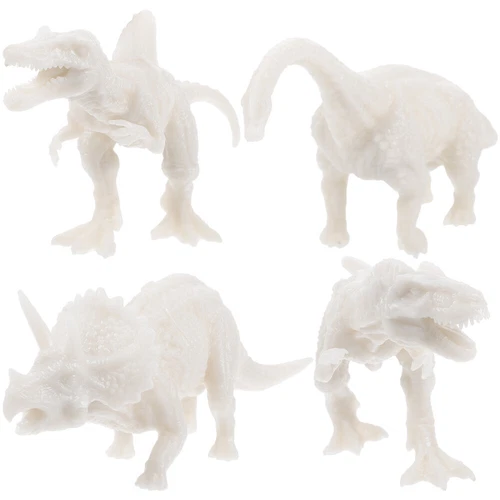  2 Pack Dinosaurier-Modellspielzeug Kleinkind Zum Malen Von Dinosauriern