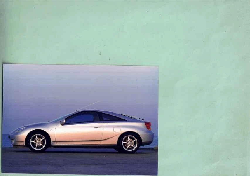 photo de presse / press photo original Toyota Celica 2000 - Photo 1/1