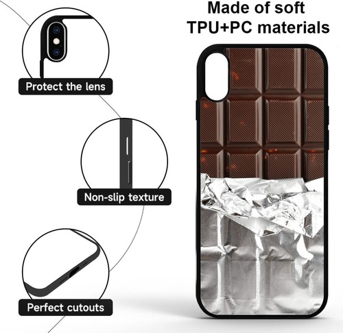 Estuches con barra de chocolate para iPhone X XS 11 12 13 14 15 Pro Max - Imagen 184 de 240