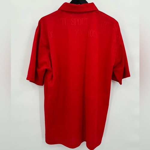 BTL Sport Techwear 2000 Beyond The Limit logotipo vintage abotonado talla L EVC - Imagen 2 de 6